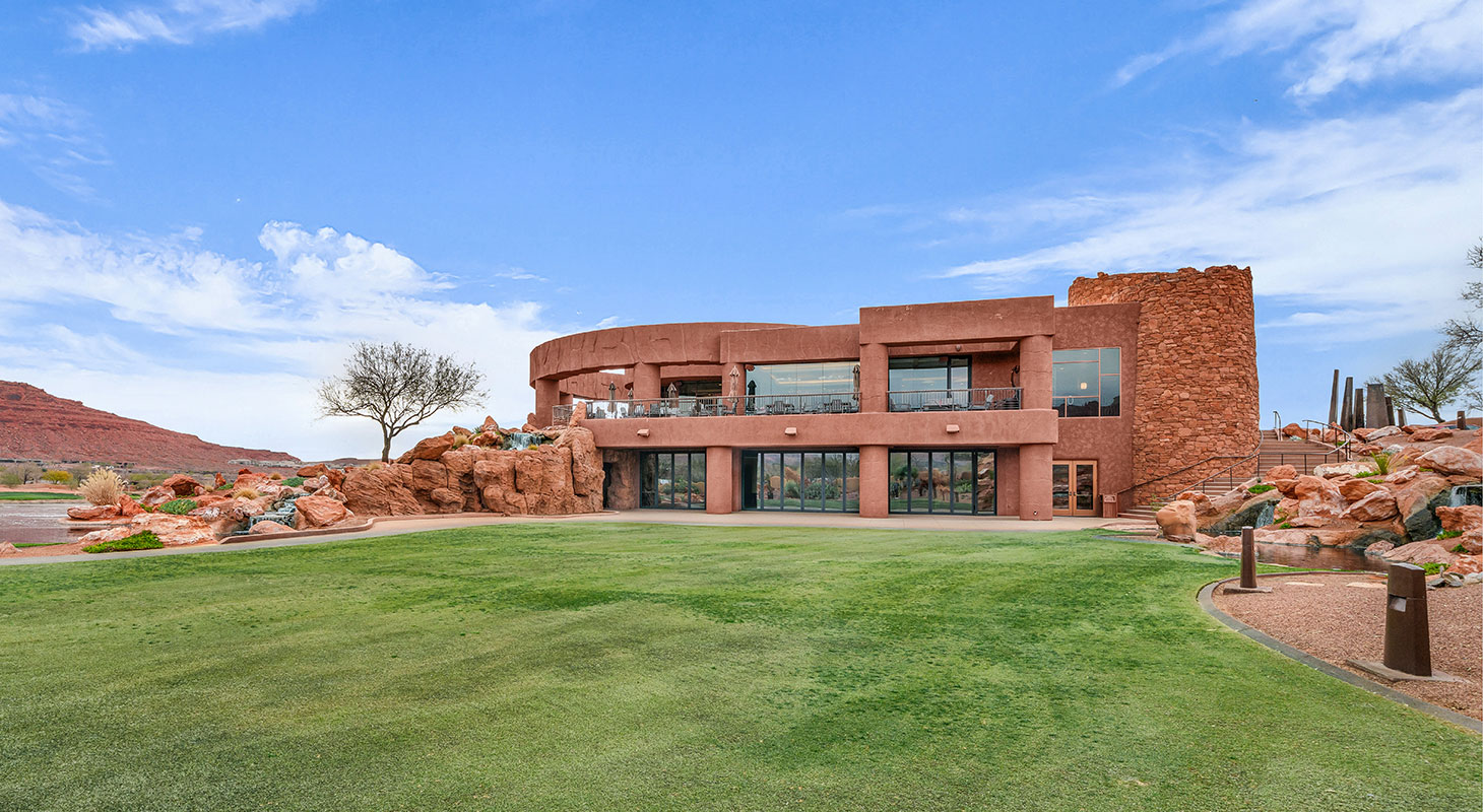 Exterior of our corporate event meeting spaces at The Inn at Entrada